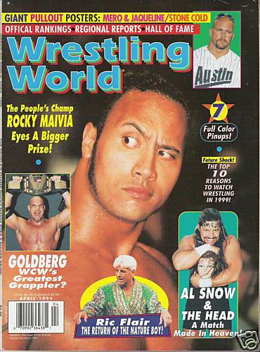 Wrestling World April 1999 Magazine PWcatalog