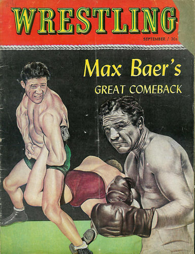 Wrestling September 1951 Magazine PWcatalog