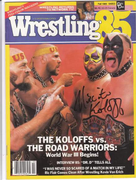 Wrestling 1985 Magazine PWcatalog