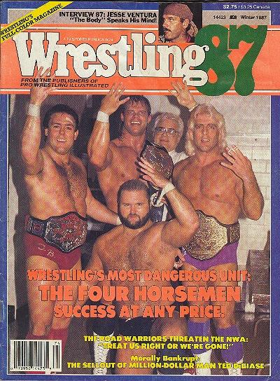 Wrestling Winter 1987 Magazine PWcatalog