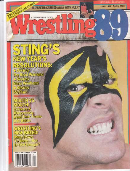 Wrestling 1989 Magazine PWcatalog
