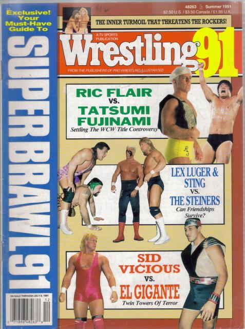 Wrestling Summer 1991 Magazine PWcatalog