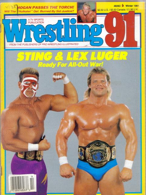 Wrestling Winter 1991 Magazine PWcatalog