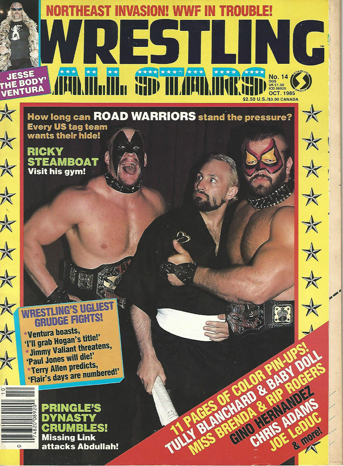 Wrestling All Stars October 1985 Magazine PWcatalog
