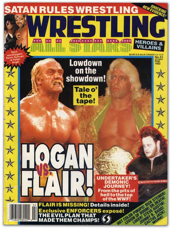 Wrestling All Stars February 1992 Magazine PWcatalog