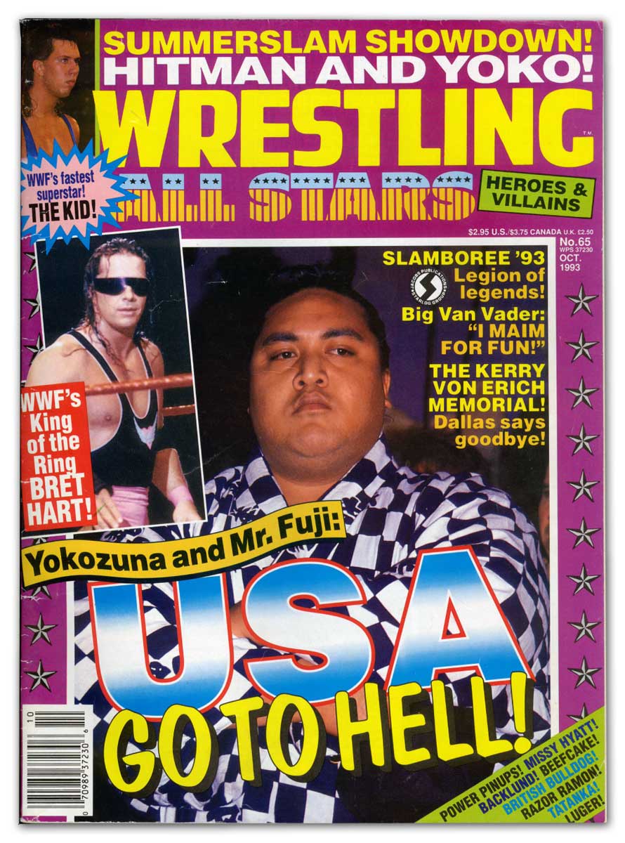 Wrestling All Stars October 1993 Magazine PWcatalog
