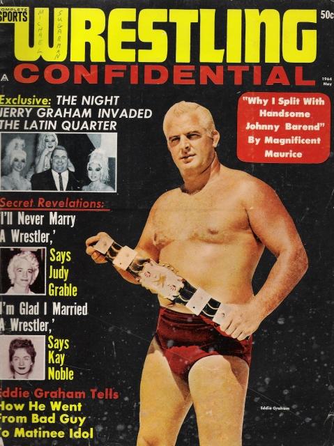 Wrestling Confidential May 1964 Magazine PWcatalog