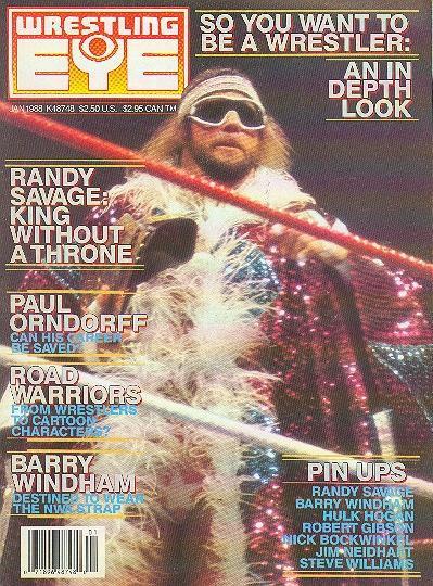 Wrestling EYE January 1988 Magazine PWcatalog