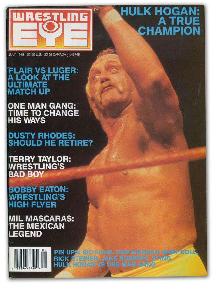 Wrestling EYE July 1988 Magazine PWcatalog