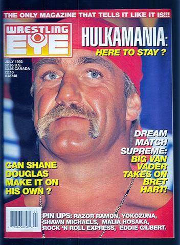 Wrestling Eye July 1993 Magazine PWcatalog