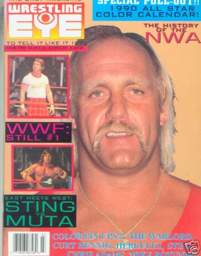 Wrestling Eye March 1990 Magazine PWcatalog