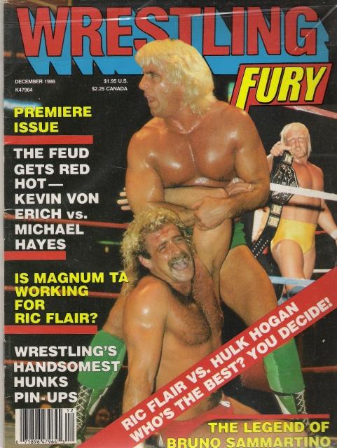 Wrestling Fury December 1986 Magazine PWcatalog