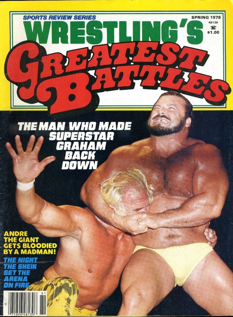 Wrestling Greatest Battles Spring 1978 Magazine PWcatalog