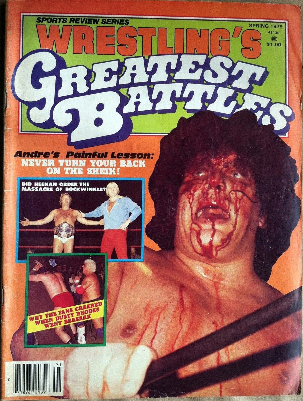 Wrestling Greatest Battles Spring 1979 Magazine PWcatalog