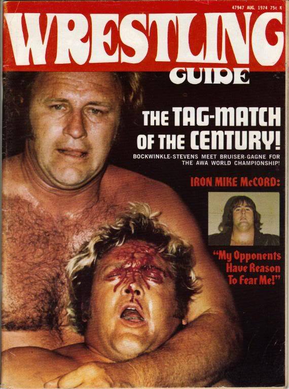 Wrestling Guide August 1974 Magazine PWcatalog