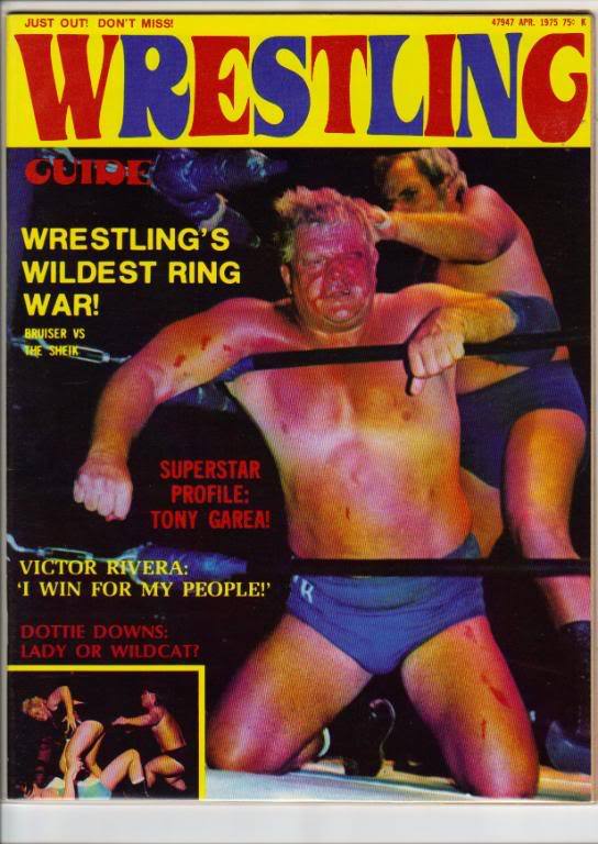 Wrestling Guide April 1975 Magazine PWcatalog
