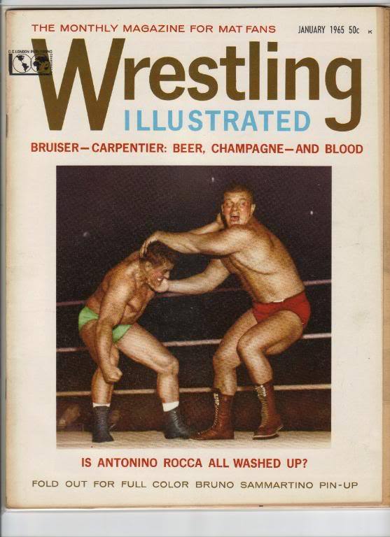 Wrestling Illustrated January 1965 Magazine PWcatalog