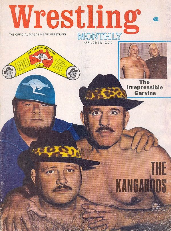 Wrestling Monthly April 1972 Magazine PWcatalog