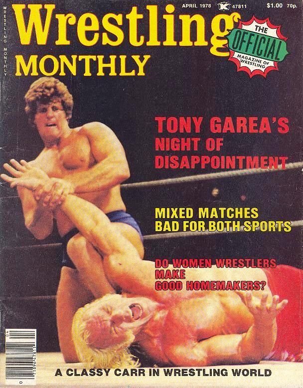 Wrestling Monthly April 1978 Magazine PWcatalog