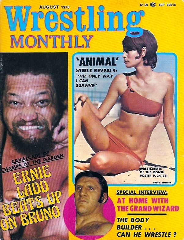 Wrestling Monthly August 1976 Magazine PWcatalog