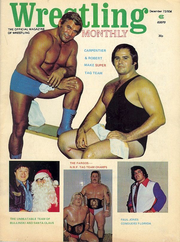 Wrestling Monthly December 1972 Magazine PWcatalog