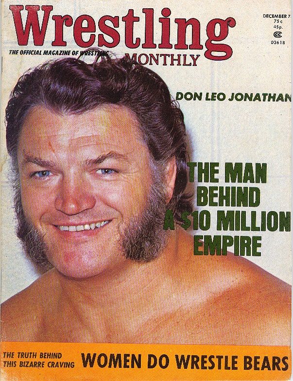 Wrestling Monthly December 1973 Magazine PWcatalog