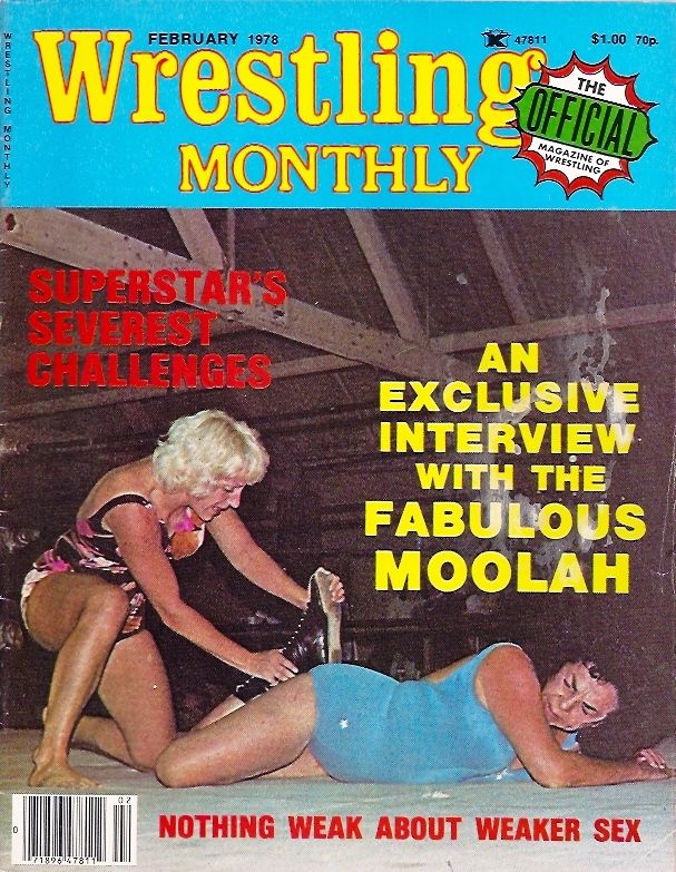 Wrestling Monthly February 1978 Magazine PWcatalog