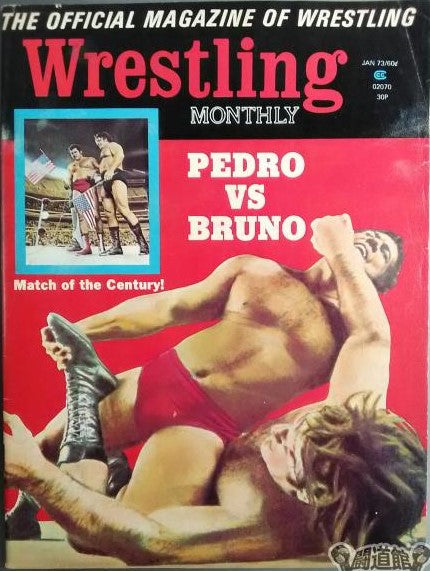 Wrestling Monthly January 1971 Magazine PWcatalog