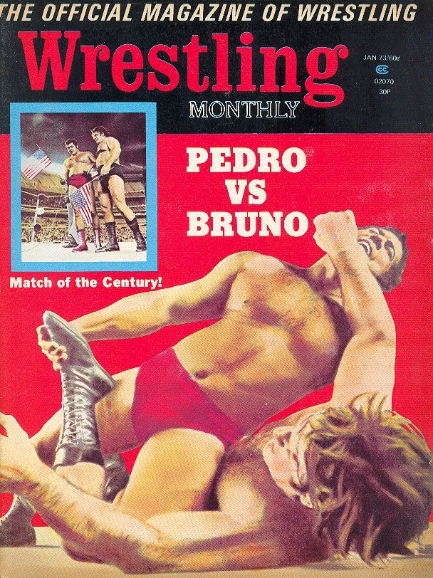 Wrestling Monthly January 1973 Magazine PWcatalog