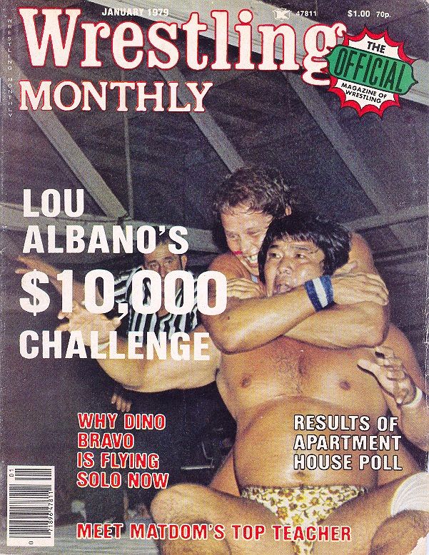 Wrestling Monthly January 1979 Magazine PWcatalog