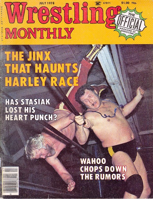 Wrestling Monthly July 1978 Magazine PWcatalog