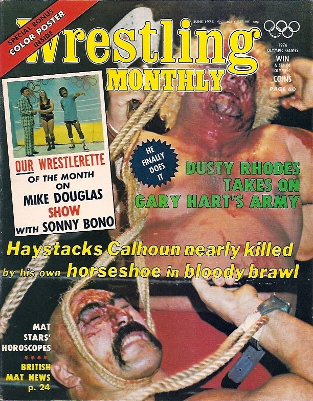 Wrestling Monthly June 1975 Magazine PWcatalog