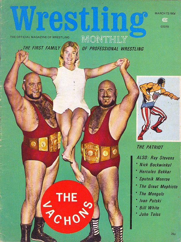 Wrestling Monthly March 1972 Magazine PWcatalog