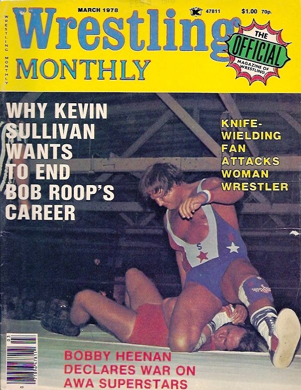 Wrestling Monthly March 1978 Magazine PWcatalog
