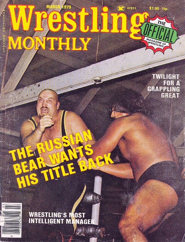 Wrestling Monthly March 1979 Magazine PWcatalog