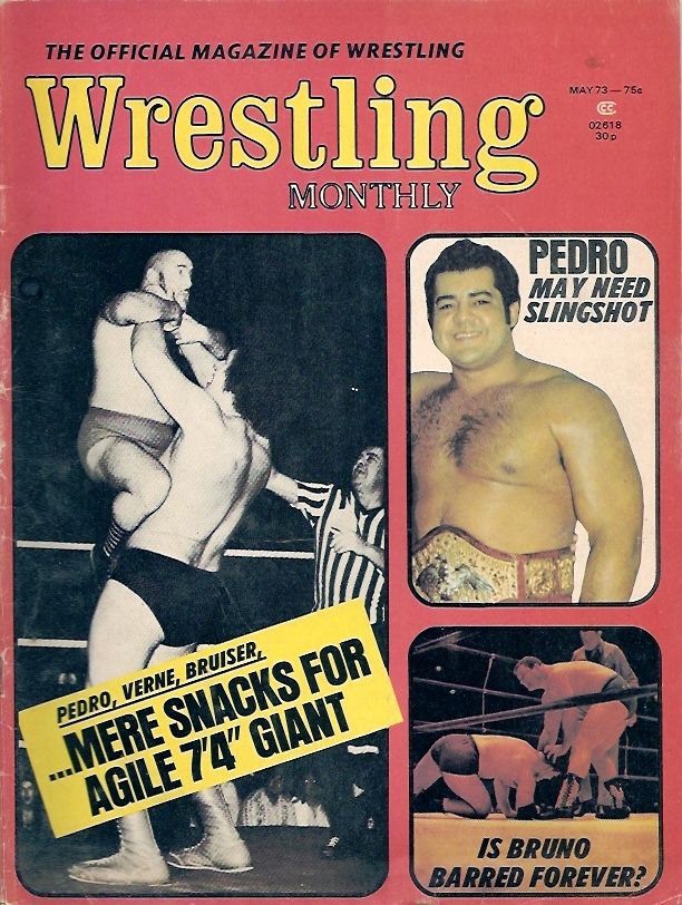 Wrestling Monthly May 1973 Magazine PWcatalog