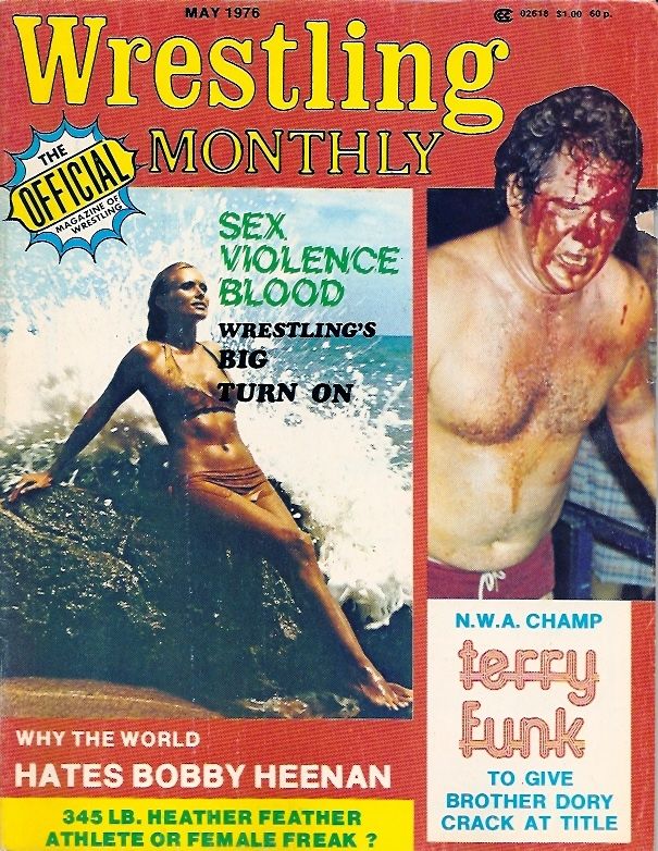 Wrestling Monthly May 1976 Magazine PWcatalog