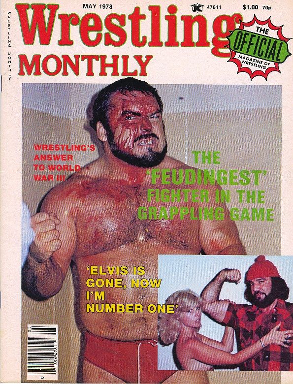 Wrestling Monthly May 1978 Magazine PWcatalog