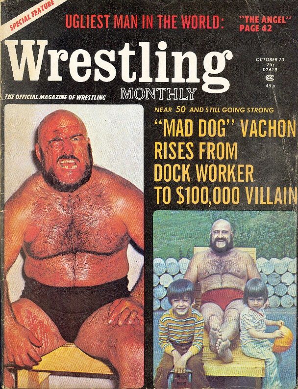 Wrestling Monthly October 1973 Magazine PWcatalog