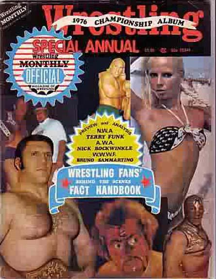 Wrestling Monthly 1976 Magazine PWcatalog