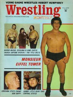 Wrestling Monthly Magazine PWcatalog