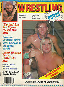 Wrestling Power March 1987 Magazine PWcatalog