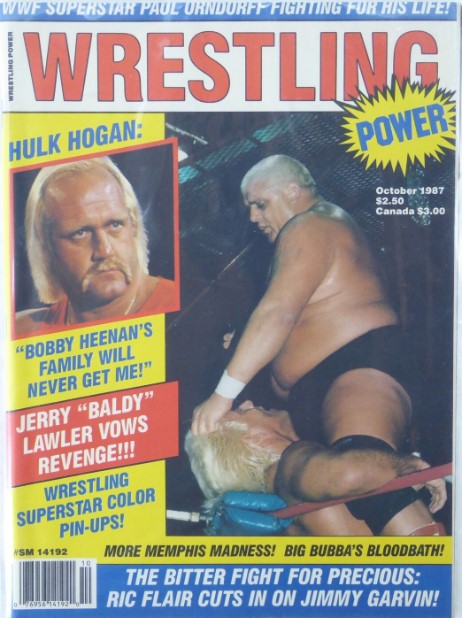Wrestling Power October 1987 Magazine PWcatalog