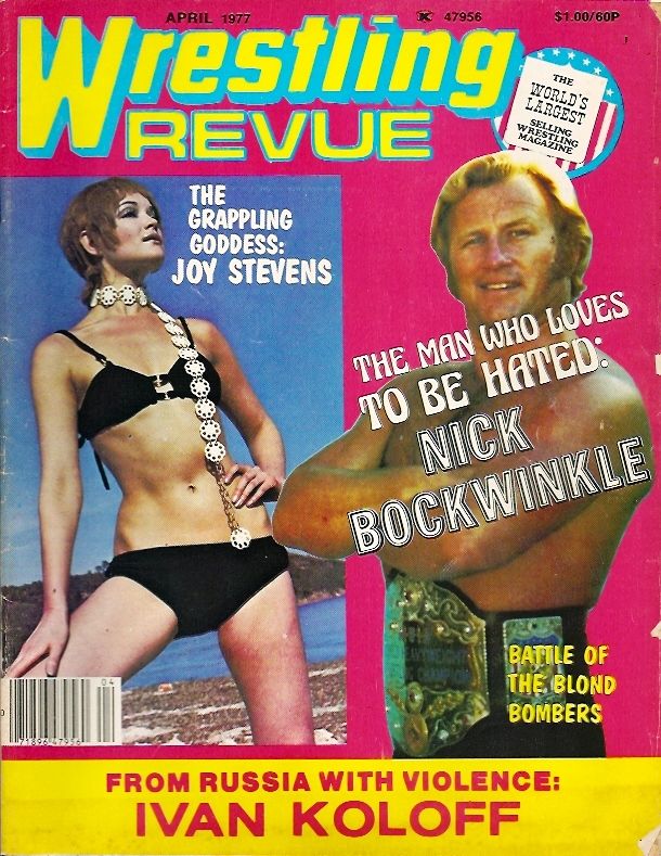 Wrestling Revue April 1977 Magazine PWcatalog