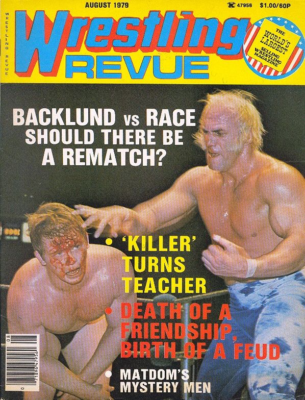 Wrestling Revue August 1979 Magazine PWcatalog