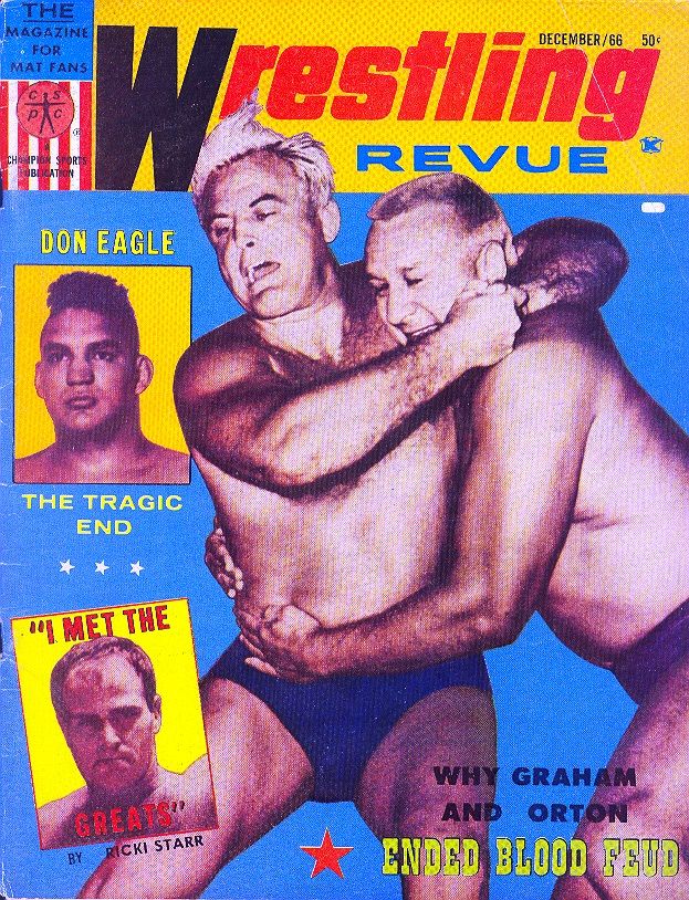 Wrestling Revue December 1966 Magazine PWcatalog