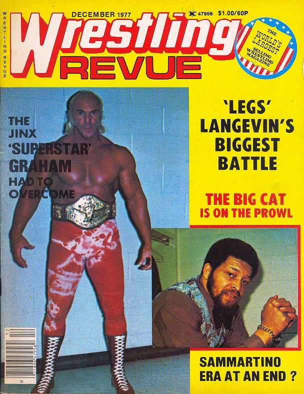 Wrestling Revue December 1977 Magazine PWcatalog