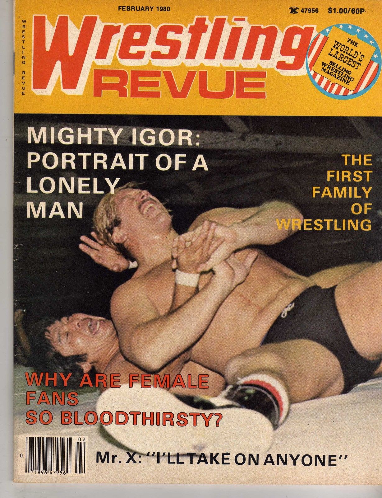 Wrestling Revue February 1980 Magazine PWcatalog