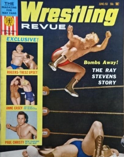 Wrestling Revue June 1963 Magazine PWcatalog