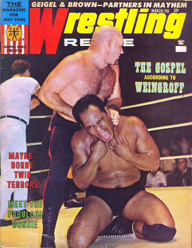 Wrestling Revue March 1968 Magazine PWcatalog
